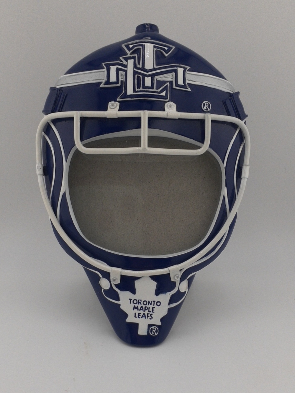 Vintage Bauer Licensed NHL Toronto Maple Leafs Goalie Mask Picture Photo Frame